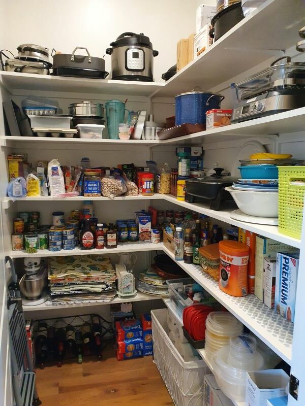 Cluttered Pantry