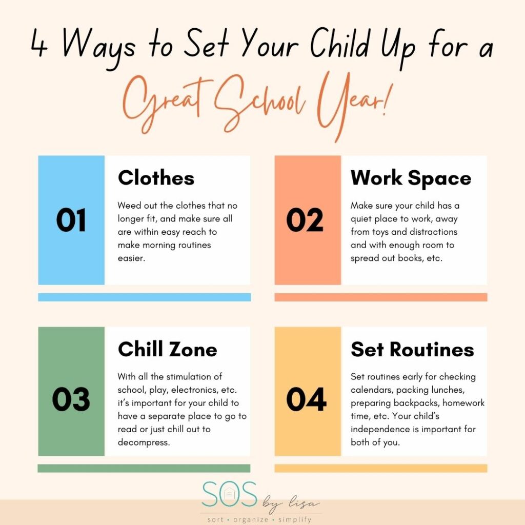 4 Tips for Keeping Kids Organized