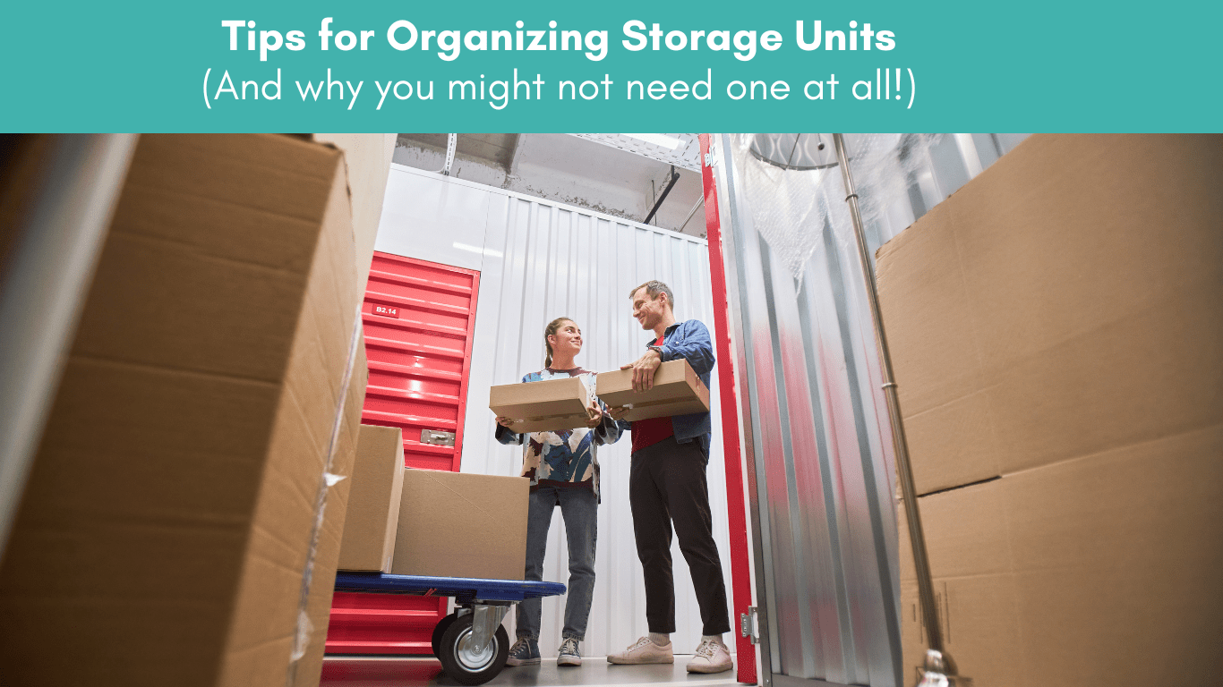 organizing storage units graphic