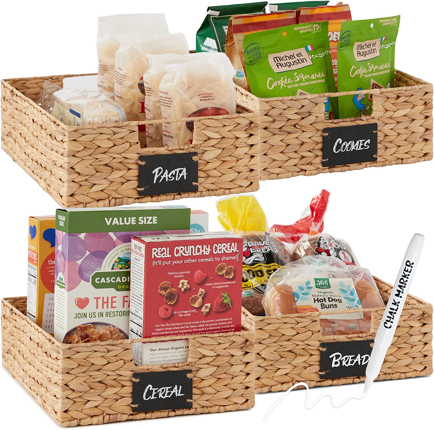 pantry baskets SOS by Lisa Professional Organizer, Home Organizer
